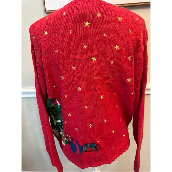 Vintage Deadstock Christmas Vest Size Small NWT - Picture 5 of 7